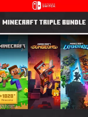 Minecraft Triple Bundle -  Nintendo Switch